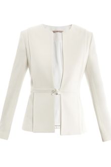 Christopher Kane Bolt Through Collarless Jacket - Lyst