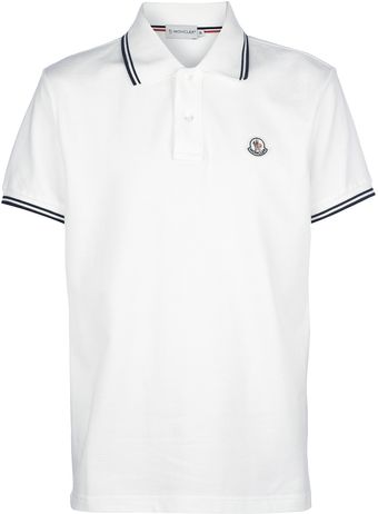 Moncler Classic Pique Polo Shirt - Lyst