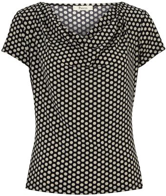 Precis Petite Spot Print Jersey Top - Lyst