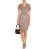 Burberry Moina Dress in Brown (taupe) - Lyst