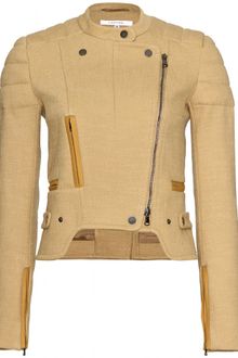 Carven Cotton Biker Jacket - Lyst