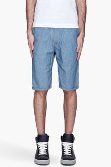 G-star Raw Pale Blue Bronson Chino Shorts - Lyst