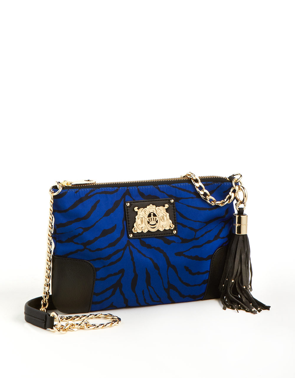 Juicy Couture Louisa Zebra Print Crossbody Bag in Blue (lapiszig) Lyst