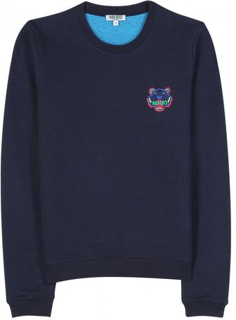 Kenzo Sweatshirt with Embroidered Logo - Lyst