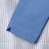 Marni Grandad Collar Contrast Sleeve Cotton Shirt in White for Men (blue) - Lyst