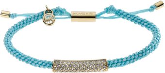 Michael Kors Macrame Cord Pave Bracelet - Lyst