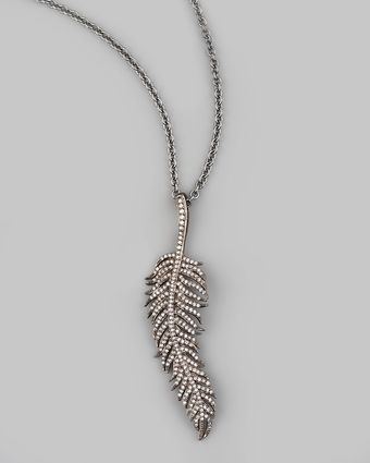 Tai Feather Pendant Necklace - Lyst