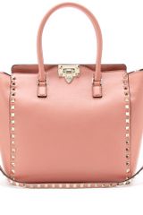 Valentino Rockstud Leather Tote