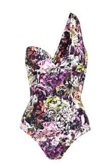 Zimmermann The Vase One Shoulder Swimsuit - Lyst