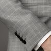 Burberry Modern Fit Virgin Wool Windowpane Check Suit in Beige for Men (pale barley) - Lyst