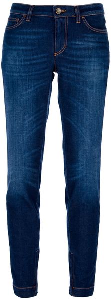Dolce & Gabbana Straight Leg Jean - Lyst