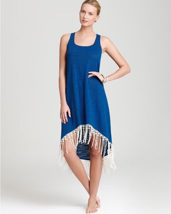 Lucky Brand Swim Coverup Pure Spirit Fringe - Lyst