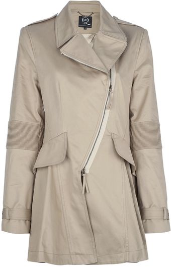 McQ by Alexander McQueen Asymmetric Coat - Lyst