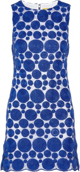Alice + Olivia Lace Dress - Lyst