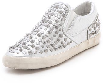 Ash Soul Metallic Studded Sneakers - Lyst