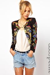 Asos Jacket with Floral Embroidery