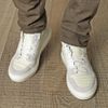 Balenciaga Ribbedleather Hightop Trainers in White for Men (ivory) - Lyst