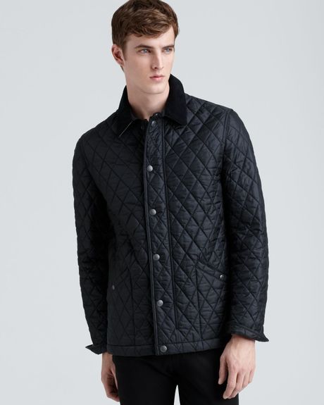 burberry quilted men
