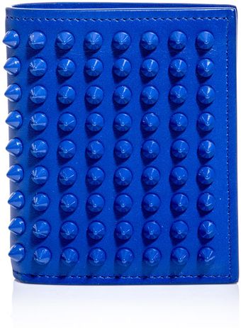 Christian Louboutin Paros Spiked Wallet - Lyst