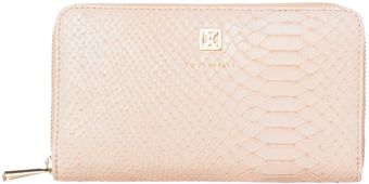 Coccinelle Python Ziparound Purse - Lyst