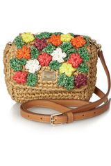 Dolce & Gabbana Miss Kate Raffia Shoulder Bag