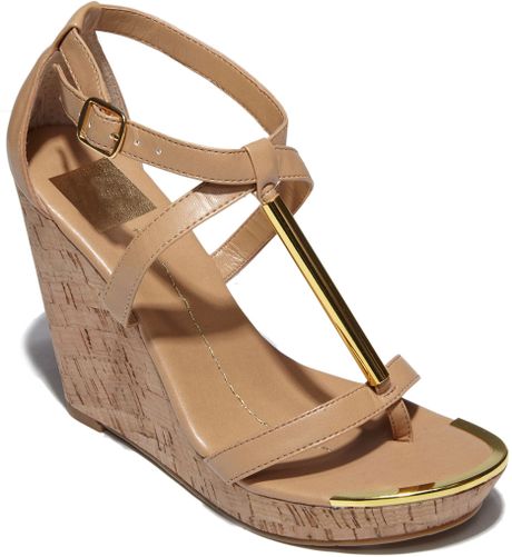 Urban Outfitters Dv By Dolce Vita Tremor Tstrap Wedge 