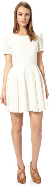 French Connection Floral Flirtation Flared Dress - Lyst
