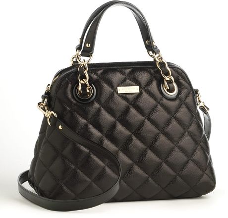 spade kate quilted bag georgina shoulder leather