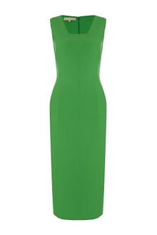 Michael Kors Square Neck Sheath Dress - Lyst