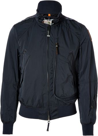 Parajumpers Dark Navy Passport Bomber Jacket - Lyst