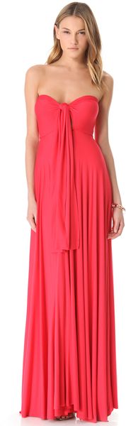 Rachel Pally Long Full Tie Tube Dress - Lyst