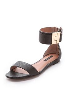 Rachel Zoe Gladys Flat Sandals - Lyst