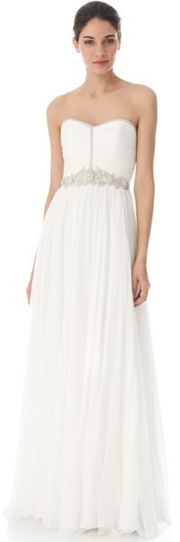Reem Acra Im Ready Gown - Lyst