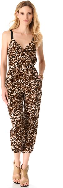 Twelfth Street by Cynthia Vincent Leopard Jumpsuit - Lyst