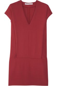 Victoria, Victoria Beckham Wool-Crepe Mini Dress - Lyst