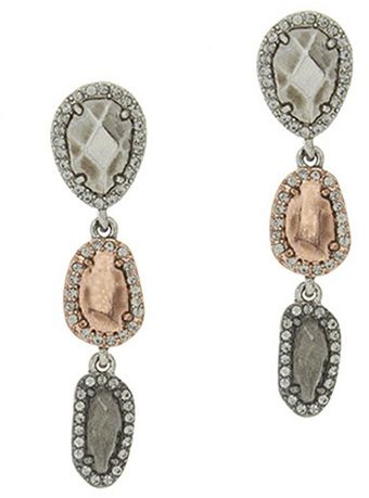 House Of Harlow Rif Drop Earring - Lyst
