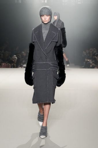 Alexander Wang Fall 2013 Runway Look 1 - Lyst