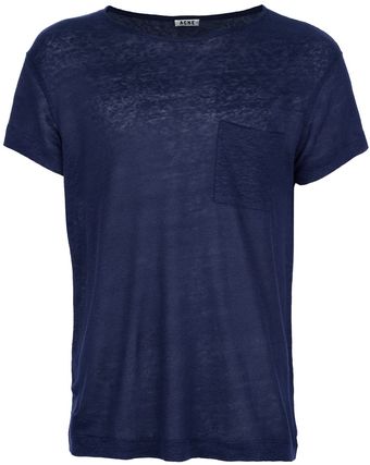 Acne Pocket T-Shirt - Lyst