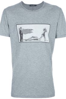 Dolce & Gabbana Photo Print T-Shirt - Lyst