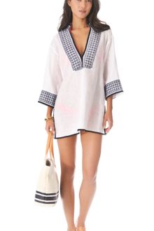 Tory Burch Pearl Tunic Cover Up - Lyst