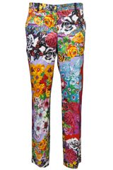 Versace Floral Printed Trouser