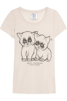 Zoe Karssen Best Friends Cotton and Modal-Blend T-Shirt - Lyst