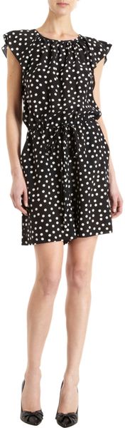 Dolce & Gabbana Polka Dot Romper - Lyst