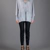 Michael Kors Slouchy Sweater in Gray (silver) - Lyst