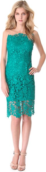 Notte By Marchesa Lace Sheath Cocktail Dress - Lyst