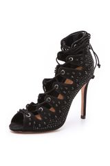 Schutz Arieli Lace Up Booties