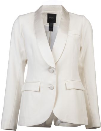 Smythe Satin Collar Blazer - Lyst