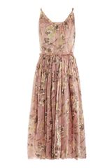 Balenciaga Jonquille Edition Silk Dress