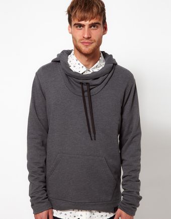 Diesel Hooded Sweat Cowl Neck Serial - Lyst
