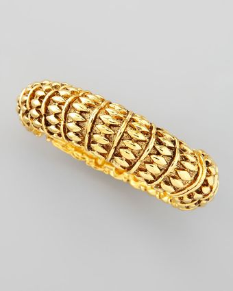 Jose & Maria Barrera Rope Textured Hinge Bracelet - Lyst